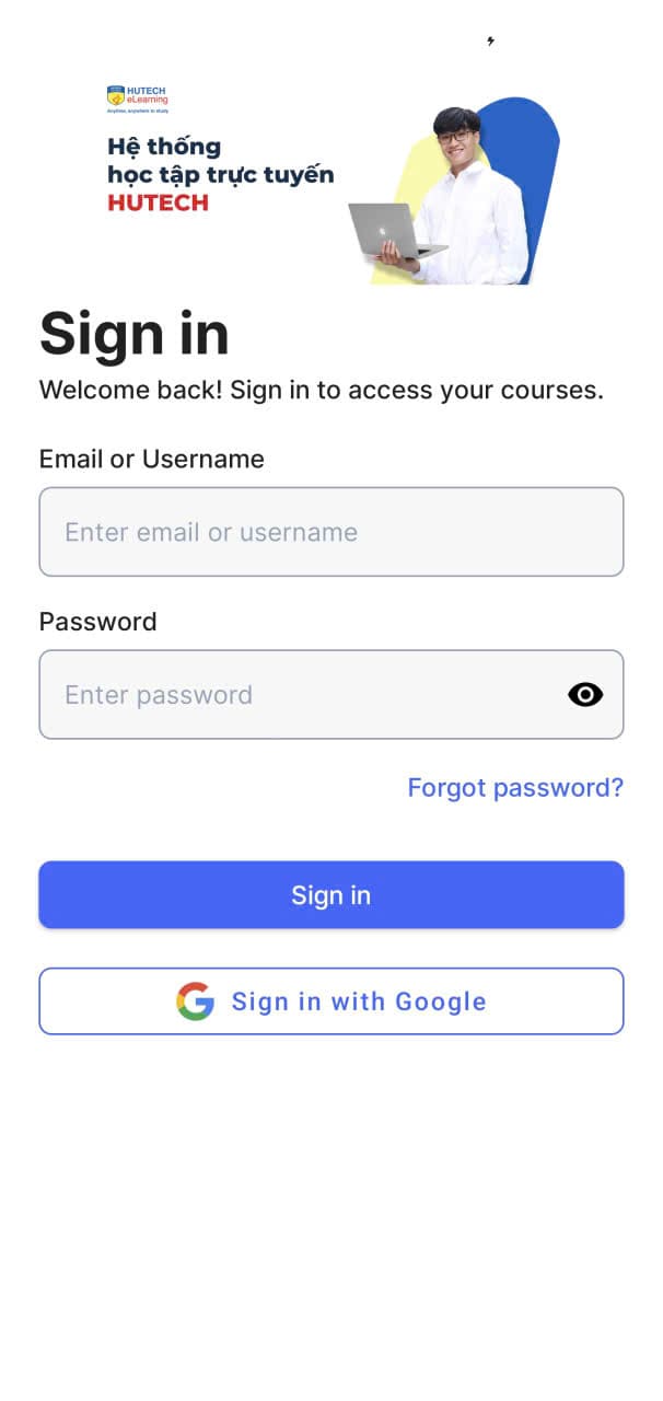 Broader deployment — HUTECH eLearning platform